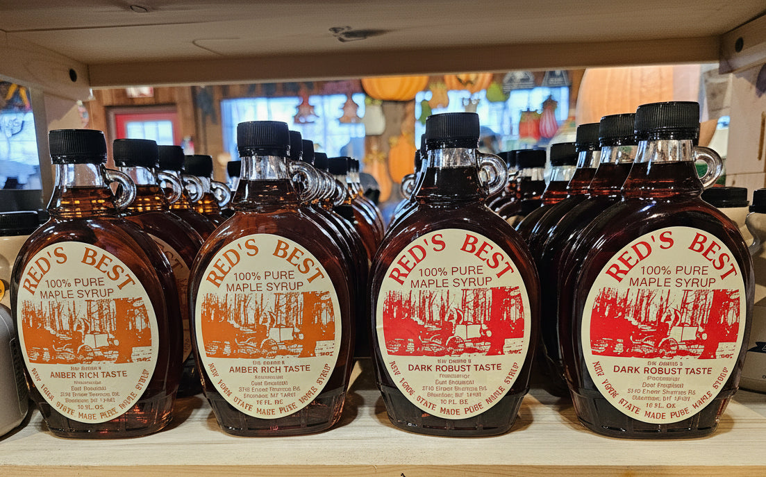 Red's Best Pure Maple Syrup – 12oz Glass Bottle